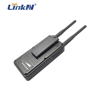 มินิ 5.8G / 2.4G COFDM มือถือ IP MESH วิทยุ PTT Multi Hop 10ms Link Latency