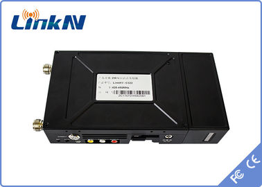 2km Military FHD Video Transmitter ความปลอดภัยสูง AES256 การเข้ารหัส COFDM Modulation ความล่าช้าต่ำ