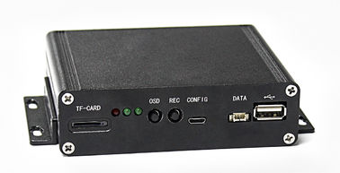 10km UAV Data Link ตัวส่งและตัวรับสัญญาณ COFDM HDMI &amp; CVBS AES256 การเข้ารหัส 300-2700MHz