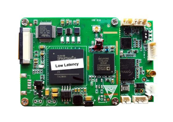 COFDM Video Transmitter โมดูล OEM SDI &amp; CVBS อินพุต AES256 การเข้ารหัส Latency ต่ำ