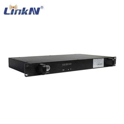 Tactical COFDM Video Receiver Rack Mount ความปลอดภัยสูง AES256 300-2700MHz
