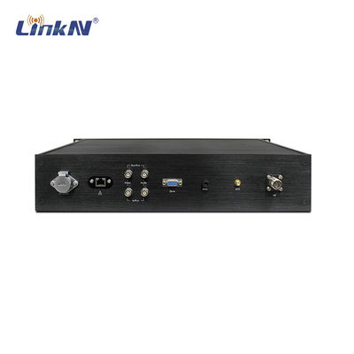 20W 2U Shipborne COFDM Video Transmitter HDMI SDI CVBS AES256 300-2700MHz ปรับแต่งได้