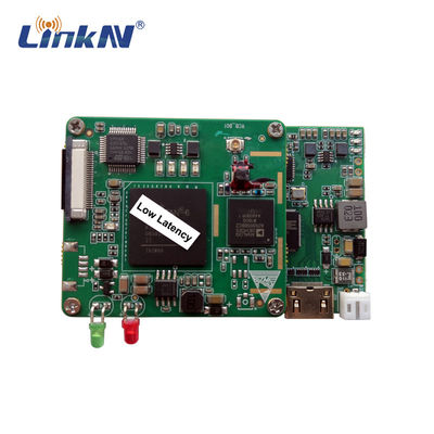 COFDM Video Transmitter โมดูล OEM อินพุต HDMI และ CVBS การเข้ารหัส AES256 Latency ต่ำ
