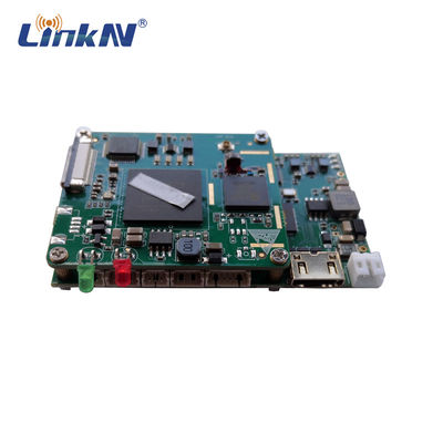 COFDM Video Transmitter โมดูล OEM อินพุต HDMI และ CVBS การเข้ารหัส AES256 Latency ต่ำ