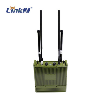 วิทยุ MESH IP66 10W ที่ทนทานผสานรวม 10W LTE สถานีฐาน การเข้ารหัส AES WIFI GPS