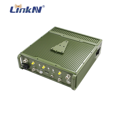 Manpack IP Mesh Radio สถานีฐาน LTE 40dBm Power IP67 AES Enrytpion DC 12V