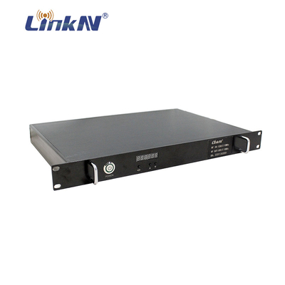 1U COFDM เครื่องส่งสัญญาณวิดีโอ HDMI SDI Rack Mount AC 100-240V แบนด์วิดท์ที่ปรับได้