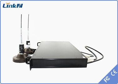 ตัวรับสัญญาณวิดีโอ COFDM HDMI SDI CVBS ติดตั้งในยานพาหนะ 1-RU 2-8MHz แบนด์วิดท์ความล่าช้าต่ำ