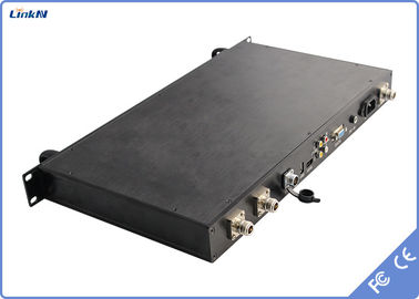 LKAV1302 เครื่องรับวิดีโอ COFDM ที่แข็งแกร่ง 1U Rack Mount 2-8MHz ความกว้างแบนด์วิทความช้าต่ํา
