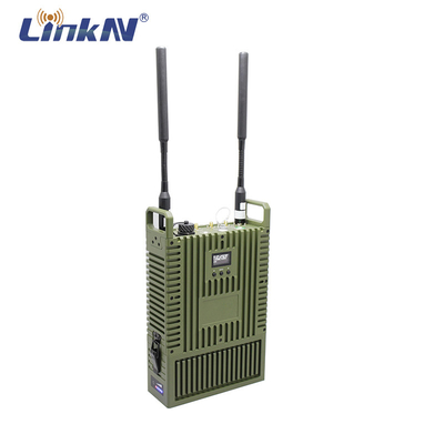 COFDM IP MeSH Radio 40dBm กำลังไฟ 82Mbps Multi-hop AES256 การเข้ารหัสเวลาแฝงต่ำ