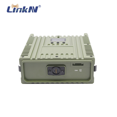 LKAV3516 แข็งแรง IP66 วิดีโอข้อมูลวิทยุ MESH MANET 4W MIMO 4G GPS / BD PPT แบตเตอรี่