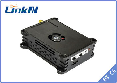 LKAV-C654 มิลิตราย เอกชนสื่อสาร Drone เครื่องส่งวิดีโอไร้สาย COFDM AES256