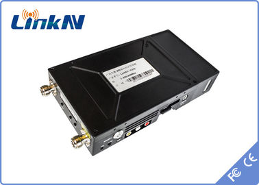 ทหาร Long Range COFDM ระบบวิดีโอดิจิตอลไร้สาย HDMI &amp; CVBS H.264 ใช้พลังงานแบตเตอรี่ล่าช้าต่ำ