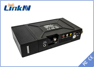 เครื่องส่งสัญญาณวิดีโอ FHD สำหรับทหาร การมอดูเลต HDMI CVBS COFDM ความปลอดภัยสูง การเข้ารหัส AES256 ความล่าช้าต่ำ