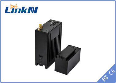 LKAV-C328 1-5 Km COFDM Manpack HDMI เครื่องส่งวิดีโอไร้สาย ขนาดเล็กและความช้าต่ํา