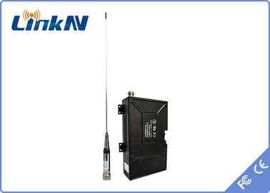 เครื่องส่งสัญญาณวิดีโอทางยุทธวิธีทางทหาร COFDM HDMI และ CVBS ความปลอดภัยสูง AES256 การเข้ารหัส 2W/37dBm Power