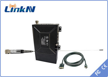 เครื่องส่งสัญญาณวิดีโอ COFDM 2 กม. แบตเตอรี่ขับเคลื่อนด้วยการเข้ารหัส HDMI CVBS AES256 300-2700MHz