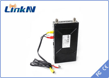 LKAV1506 ตํารวจ FHD เครื่องส่งวิดีโอ ความปลอดภัยสูง AES256 การเข้ารหัส COFDM การปรับปรุงความช้า H264