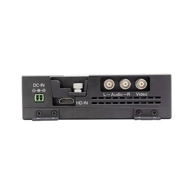 เครื่องส่งสัญญาณวิดีโอเข้ารหัส AES256 HDMI CVBS เวลาแฝงต่ำสำหรับหุ่นยนต์ UGV EOD DC 12V