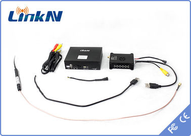 LKAV1614 20 กม. ระยะไกลแบบแท็กติก มินิ HDMI CVBS COFDM Drone UAV Video Transmitter