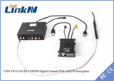 LKAV-C654 SMA หัว F เครื่องส่งและรับวิดีโอไร้สายสําหรับ Drones
