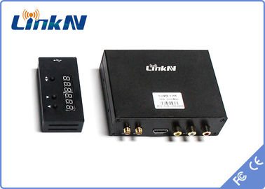 10km Drone Video Link HDMI &amp; CVBS COFDM H.264 AES256 การเข้ารหัส Latency ต่ำ