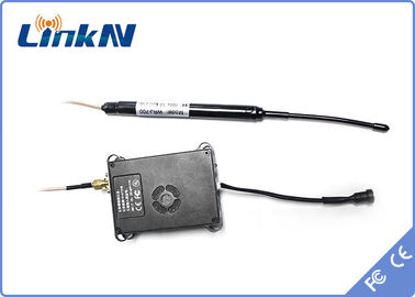 LKAV C654 Drone COFDM เครื่องส่งวิดีโอ DC12V สําหรับการสื่อสารโครงสร้างอุโมงค์