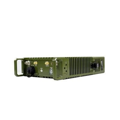 ยุทธวิธีทางทหาร IP66 MESH Radio Multi Hop 82Mbps การเข้ารหัส AES MIMO พร้อมแบตเตอรี่
