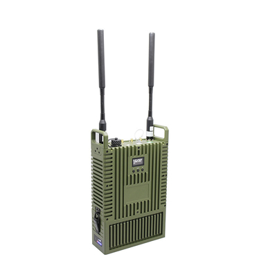 COFDM IP MeSH Radio 10W กำลังไฟ 82Mbps Multi Hop AES256 การเข้ารหัสเวลาแฝงต่ำ