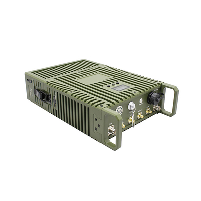 COFDM IP MeSH Radio 40dBm กำลังไฟ 82Mbps Multi Hop AES256 การเข้ารหัสเวลาแฝงต่ำ