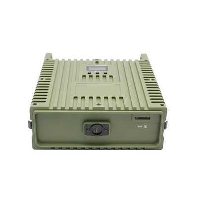 COFDM IP MeSH Radio 40dBm กำลังไฟ 82Mbps Multi Hop AES256 การเข้ารหัสเวลาแฝงต่ำ