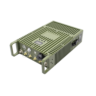 COFDM IP MeSH Radio 40dBm กำลังไฟ 82Mbps Multi Hop AES256 การเข้ารหัสเวลาแฝงต่ำ