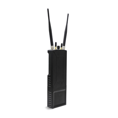 IP66 MESH Radio 4W MIMO 350MHz-4GHz ปรับแต่งได้สำหรับทหารตำรวจ
