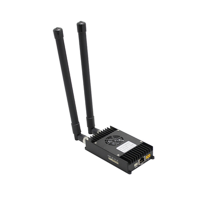 ระยะยาว 2W UAV Data Link IP ฐาน FHSS AES 800MHz 1400MHz