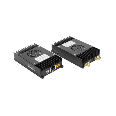 ระยะยาว 2W UAV Data Link IP ฐาน FHSS AES 800MHz 1400MHz
