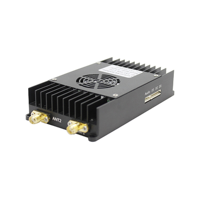 ระยะยาว 2W UAV Data Link IP ฐาน FHSS AES 800MHz 1400MHz