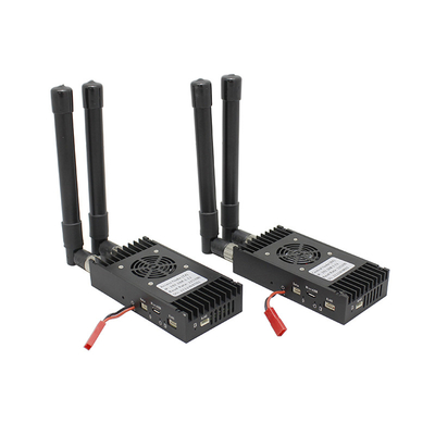 LKAV3621 320mw 15km การสื่อสารทางทหาร UAV กระชับกระชับ Drone วิดีโอ IP MESH