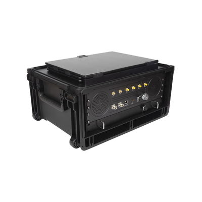 สถานีบัญชาการสามจอ 43dBm MANET FHSS IP Mesh Radio