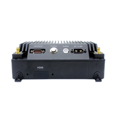 70MHz-6GHz Long Distance UAV กระโดดความถี่แบบแท็กติก เครื่องบินไร้คนขับ สายเชื่อมข้อมูล MANET AES256 สําหรับสื่อสารระยะไกล