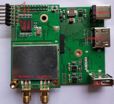 LKAV6201 HDMI SDI COFDM Receiver Module PCBA สําหรับการถ่ายทอดวีดีโอ