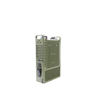อุปกรณ์รัดแรง IP67 MESH Manpack Radio อุปกรณ์สัมผัสด้วย GPS BD ความถี่กระโดด การเลือกความถี่ที่ฉลาด