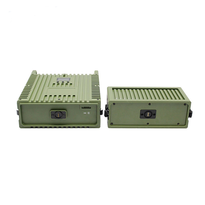 อุปกรณ์รัดแรง IP67 MESH Manpack Radio อุปกรณ์สัมผัสด้วย GPS BD ความถี่กระโดด การเลือกความถี่ที่ฉลาด