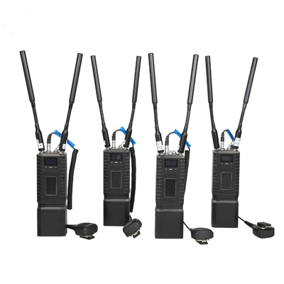 70MHz-6GHz FPGA Frequency Hopping MESH Radio เครื่องวิทยุมือถือสําหรับ GPS/BD