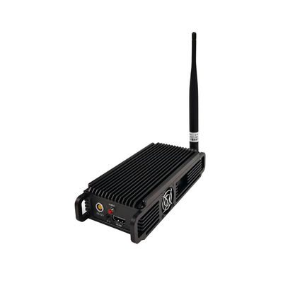 LKAV1649 1w 1.5km สายเชื่อมข้อมูลที่สวมใส่ร่างกาย HDMI เครื่องส่งวิดีโอวิทยุสําหรับหน่วยช่วยเหลือ
