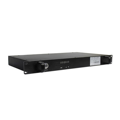 LKAV1302 เครื่องรับวิดีโอ COFDM ที่ติดรถตํารวจ เครื่องรับวิดีโอความหลากหลาย HDMI SDI DC12V