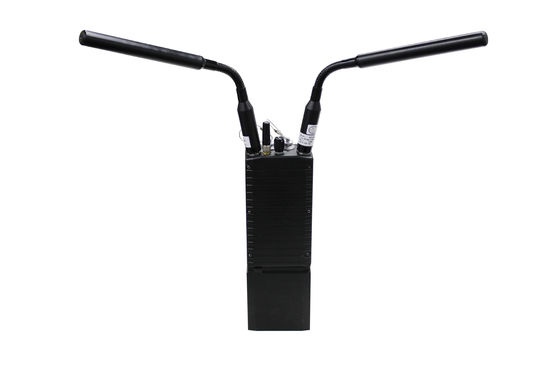 ยุทธวิธี IP ตาข่ายวิทยุวิดีโอเสียงอินเตอร์คอม 4W กำลังขับ AES256 80Mbps 350MHz-4GHz ปรับแต่งได้