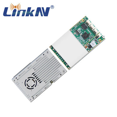 โมดูลวิทยุ IP MESH สำหรับตำรวจทหาร 4W MIMO AES256 350MHz-4GHz ปรับแต่งได้