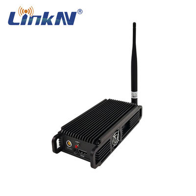 LKAV1649 1w 1.5km สายเชื่อมข้อมูลที่สวมใส่ร่างกาย HDMI เครื่องส่งวิดีโอวิทยุสําหรับหน่วยช่วยเหลือ