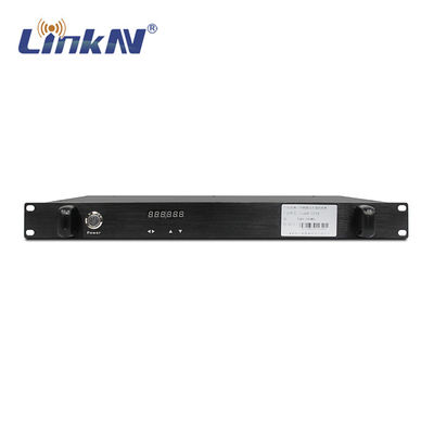 ตำรวจทหารติดตั้งเครื่องรับวิดีโอ COFDM AES256 การเข้ารหัสเสาอากาศคู่แบบหน่วงเวลาต่ำ
