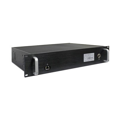 เครื่องส่งสัญญาณวิดีโอ COFDM แบบติดตั้งบนแร็ค 2U กำลังสูง 43dBm อินพุต HDMI / SDI CVBS 300-2700MHz